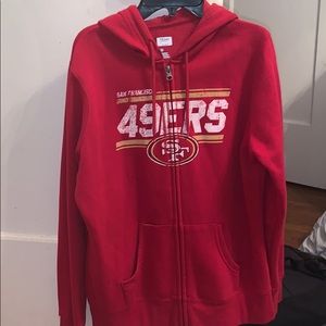san francisco 49ers zip up jacket